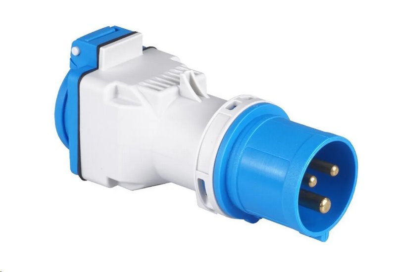 Adaptér 230V EURO CEE, 3kolík, krytí IP54 Adaptér 230V EURO CEE, 3kolík, krytí IP54