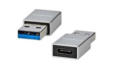 Adaptér NEDIS CCGB60925GY USB-A (M) - USB-C (F) 3.2 černý