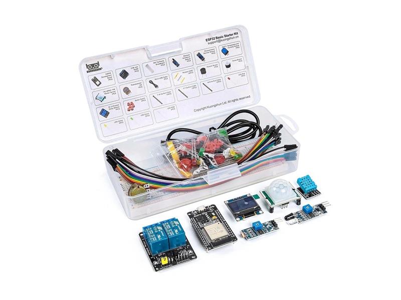Arduino ESP32 Basic starter kit, WiFi Výuková sada Arduino ESP32 Basic starter kit, WiFi Výuková sada