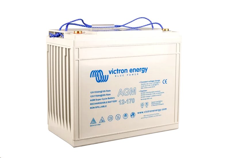 Baterie olověná 12V /170 Ah Victron Energy AGM Super Cycle Solární Baterie olověná 12V /170 Ah Victron Energy AGM Super Cycle Solární