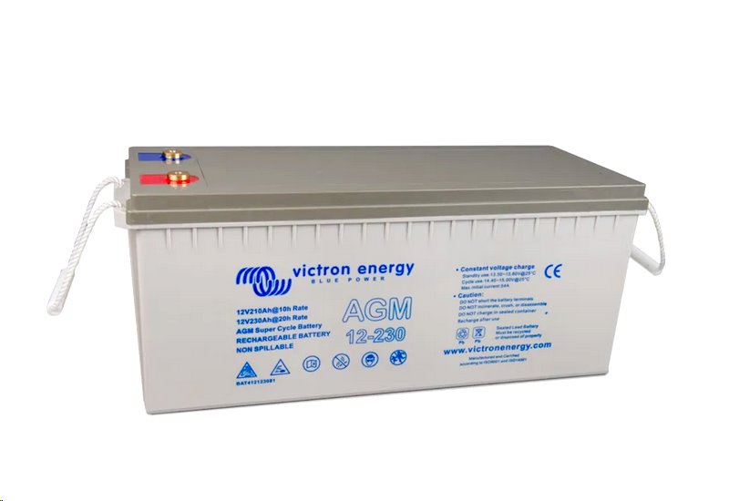 Baterie olověná 12V /230 Ah Victron Energy AGM Super Cycle Solární Baterie olověná 12V /230 Ah Victron Energy AGM Super Cycle Solární