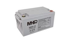 Baterie olověná  12V / 65 Ah  MHPower GE65-12 GEL