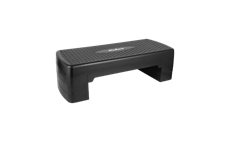  Bedýnka na step aerobik REBEL ACTIVE RBA-3227-BK, 3 stupně, 68cm, černá