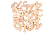 Bigjigs Toys Dřevěná abeceda malá písmena 