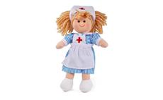 Bigjigs Toys Látková panenka zdravotní sestřička Nancy 28 cm 