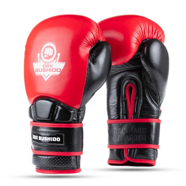 Boxerské rukavice DBX BUSHIDO Warrior RED 16 oz Boxerské rukavice DBX BUSHIDO Warrior RED 16 oz