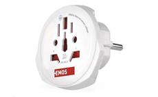 Cestovní univerzální adaptér EMOS P0055E pro cizince do střední Evropy