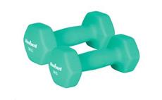 Činky REBEL ACTIVE RBA-2330-3 litinové neoprenové HEX 2x3kg