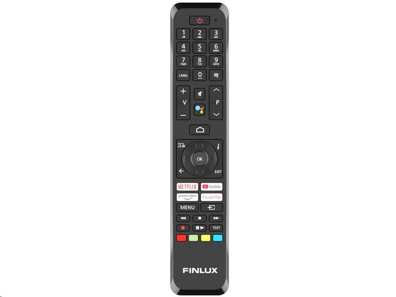 Dálkový ovladač FINLUX SMART ANDROID NETFLIX Dálkový ovladač FINLUX SMART ANDROID NETFLIX