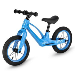 Dětské odrážedlo NILS Fun RB901 s 12" pumpovanými koly a LED modré Dětské odrážedlo NILS Fun RB901 s 12" pumpovanými koly a LED modré