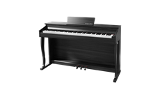 Digitální piano Kruger&Matz KMDP-155-BK se plným stojanem černé