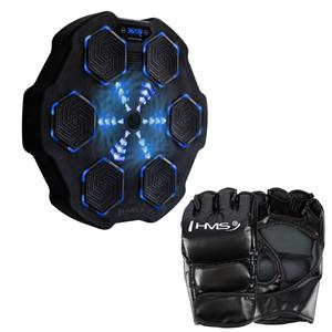 Elektronický boxerský terč HMS TB02 s LED, Bluetooth a rukavicemi (Music Boxing Machine) Elektronický boxerský terč HMS TB02 s LED, Bluetooth a rukavicemi (Music Boxing Machine)