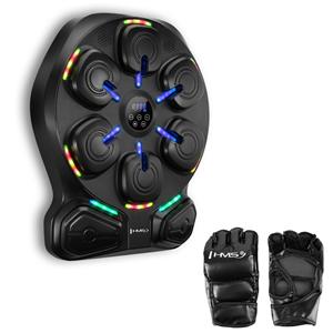 Elektronický boxerský terč HMS TB13 s LED, Bluetooth a rukavicemi (Music Boxing Machine) Elektronický boxerský terč HMS TB13 s LED, Bluetooth a rukavicemi (Music Boxing Machine)