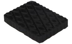 Gumová podložka pro zvedák automobilů JACK PAD 12, 160x120x20 mm SIXTOL