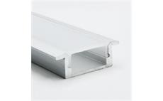 Hliníkový profil Solight WM905-1 pro LED pásky, 23x17x8mm, 1m, mléčný difuzor