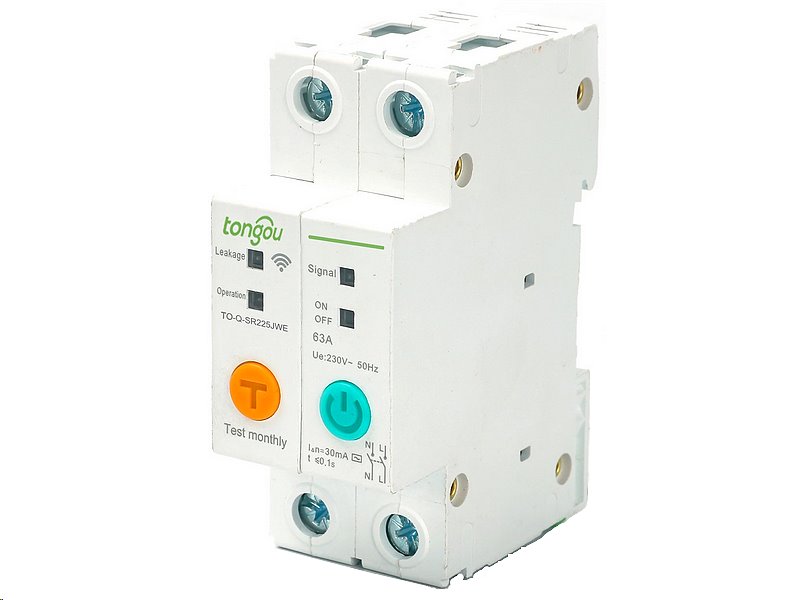 Jistič Tongou TO-Q-SR240JWE 230V/40A 2P s Wi-Fi ovládáním, na DIN lištu Jistič Tongou TO-Q-SR240JWE 230V/40A 2P s Wi-Fi ovládáním, na DIN lištu