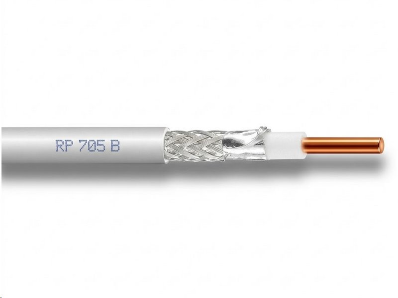 Kabel koaxiální CAVEL RP 705B / 100m / 6,8 mm Kabel koaxiální CAVEL RP 705B / 100m / 6,8 mm
