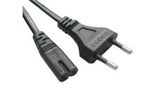 Kabel síťový napájecí 230V EU 2PIN, délka 1,8m