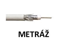 Koaxiální kabel GoSAT RG-6U / 6,8 mm - metráž