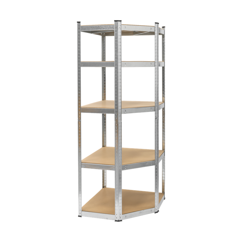 Kovový úložný regál Atos RB-1254 180x40x70 stříbrný Kovový úložný regál Atos RB-1254 180x40x70 stříbrný
