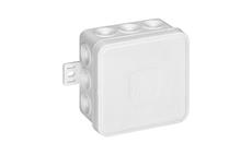 Krabice instalační rozbočovací FD 12 ORNO OR-JB-13802W, plastová, s naklap. víčkem, 12x 2,5mm2, na omítku, IP54