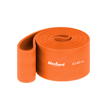 Latexová posilovací guma REBEL RBA-3000-7 Power Band PL-7 32-82 kg Oranžová Latexová posilovací guma REBEL RBA-3000-7 Power Band PL-7 32-82 kg Oranžová