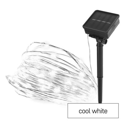 LED nano řetěz EMOS D3ZC01 se solárním panelem, 12 m, venkovní i vnitřní, studená bílá, časovač LED nano řetěz EMOS D3ZC01 se solárním panelem, 12 m, venkovní i vnitřní, studená bílá, časovač