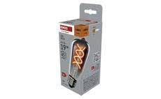 LED žárovka DECO SMOKED ST64 / E27 / 4,5 W (19 W) / 180 lm / flame