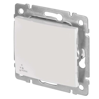 Legrand Valena spínač č. 1, IP44, stříbrný Legrand Valena spínač č. 1, IP44, stříbrný