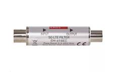 LTE filtr EMOS EM694IEC (5-694 MHz, LTE 5G útlum 40 dB)