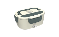 Lunch box TEESA TSA8092 elektrický jídlonosič 12/230V, 40W 1,5l do auta, nerez nádoba