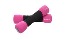 Měkké činky HMS CM06 2 x 1 kg