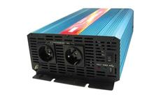 Měnič napětí Carspa P2000 24V/230V 2000W USB, čistá sinusovka