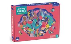 Mudpuppy Zátoka mořských víl - puzzle ve tvaru mušle 75 dílků 