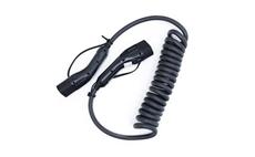 Nabíjecí kabel SECTRON 4m/2.5m spirálový Type 2 / Type 2, 3x32A, 400V, 22kW