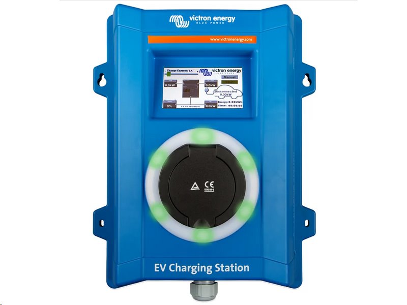 Nabíjecí stanice Victron Energy EVC300400300 Type 2 22kW modrá (s dotykovým displejem) Nabíjecí stanice Victron Energy EVC300400300 Type 2 22kW modrá (s dotykovým displejem)