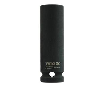 Nástavec 1/2" rázový šestihranný hluboký 16 mm CrMo Nástavec 1/2" rázový šestihranný hluboký 16 mm CrMo