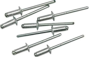 Nýt hliníkový 4,0 x 6,4 mm 50ks Nýt hliníkový 4,0 x 6,4 mm 50ks