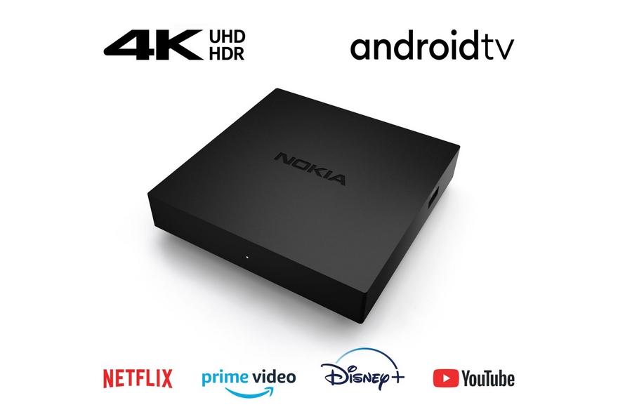 NOKIA Streaming Box 8000 4K UHD Android TV multimediální přehrávač