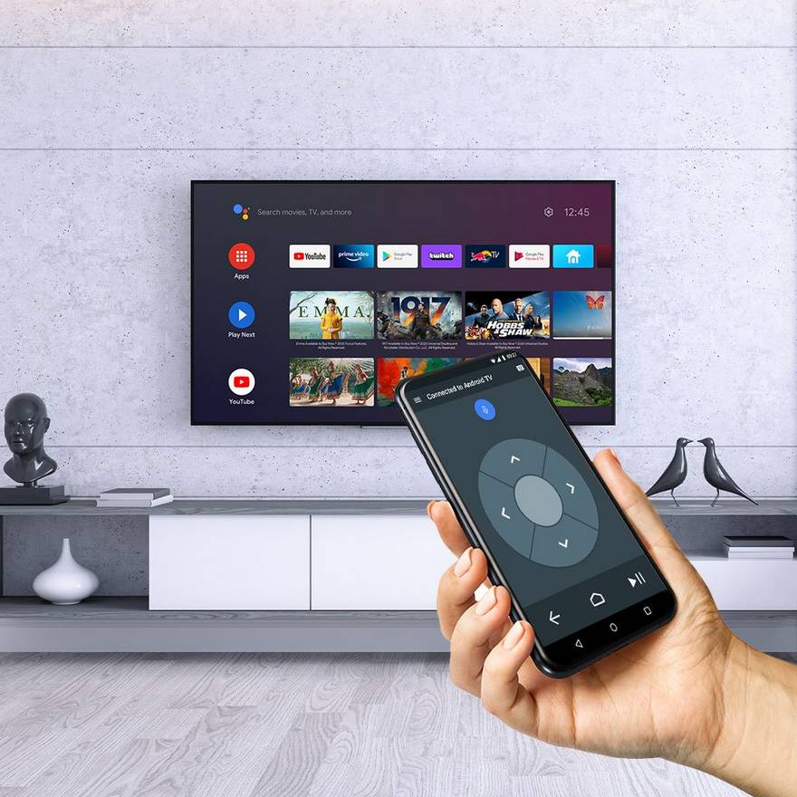 TESLA MediaBox XA400 4K UHD Android TV multimediální přehrávač