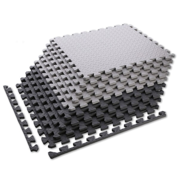Ochranná puzzle podložka HMS Premium MP12 světle šedá Ochranná puzzle podložka HMS Premium MP12 světle šedá