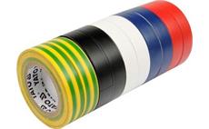 Páska izolační 19 x 0,13 mm x 20 m barevná 10 ks