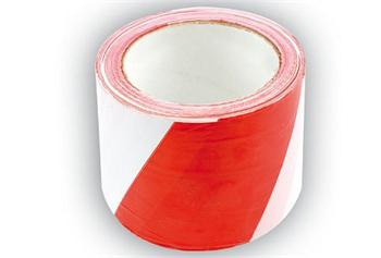 Páska výstražná červenobílá 75 mm x 100 m Páska výstražná červenobílá 75 mm x 100 m