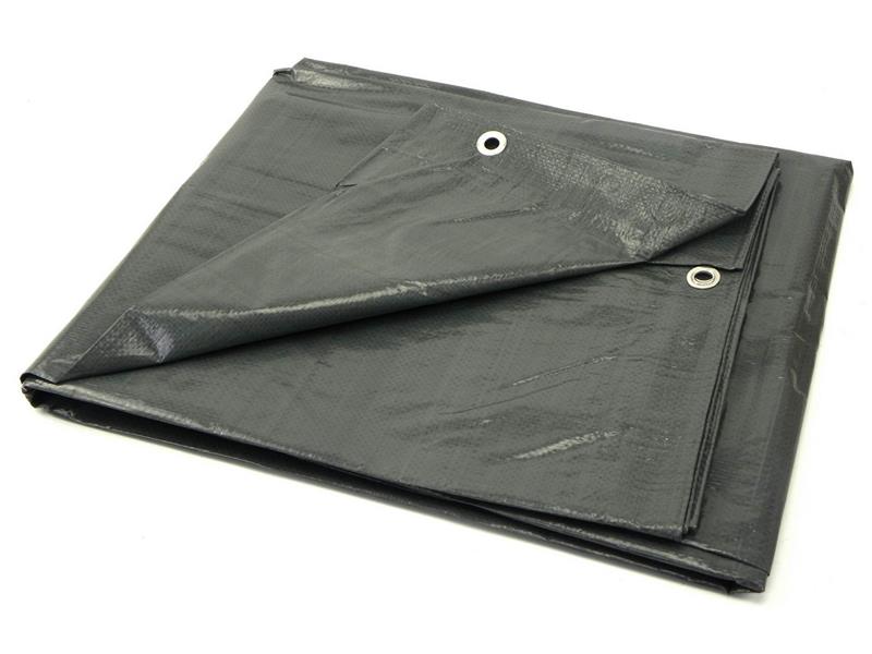 Plachta PP/PE nepromokavá extra silná, šedá, 10x15m GEKO Plachta PP/PE nepromokavá extra silná, šedá, 10x15m GEKO