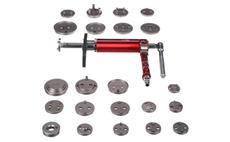 Pneumatický stlačovák brzdových pístů MECHANIC BRAKE SET PNEU 23, sada 23ks SIXTOL