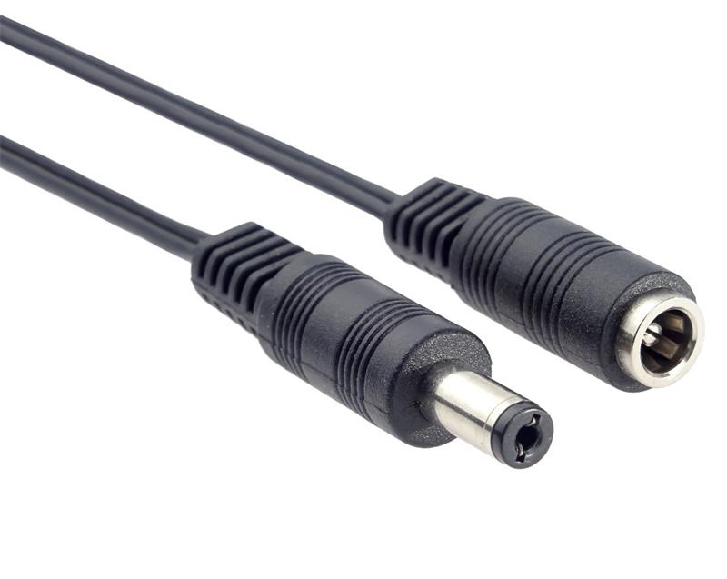 Prodlužovací kabel 3m napájecího konektoru 5,5/2,1mm Prodlužovací kabel 3m napájecího konektoru 5,5/2,1mm
