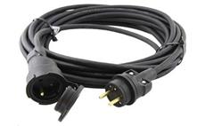 Prodlužovací kabel EMOS PM0504 černý spojka 25m / 3x 1,5mm gumový / IP65