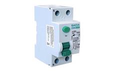 Proudový chránič GACIA PR8NM typ A /25A/30mA/2P/6kA