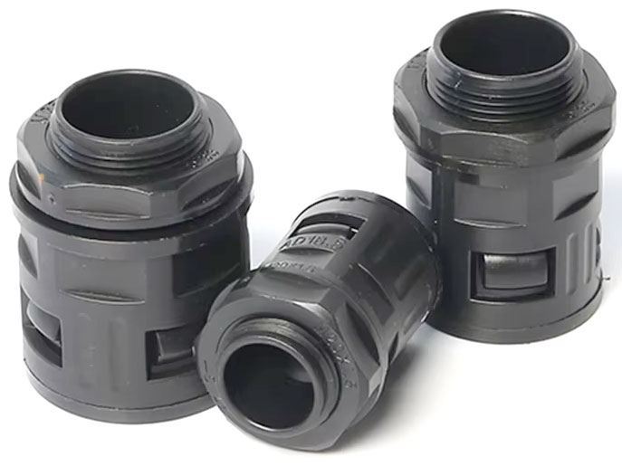 Průchodka M20 s koncovkou pro husí krk 15,8mm (AD15.8) Průchodka M20 s koncovkou pro husí krk 15,8mm (AD15.8)