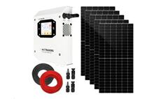 Sada pro solární ohřev vody A-Z WATER INVERTER 2.0 LCD 2275Wp 5x PV TRINA Solar